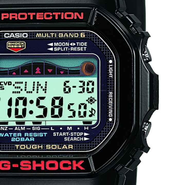 楽天市場 時 ポイント最大58倍 最大00円offクーポン G Shock ジーショック G Lide Gライド Gwx 5600 1jf メンズ 腕時計 電波ソーラー デジタル タイドグラフ ムーンデータ スクエア ブラック 国内正規品 カシオ ザ クロックハウス 楽天市場店