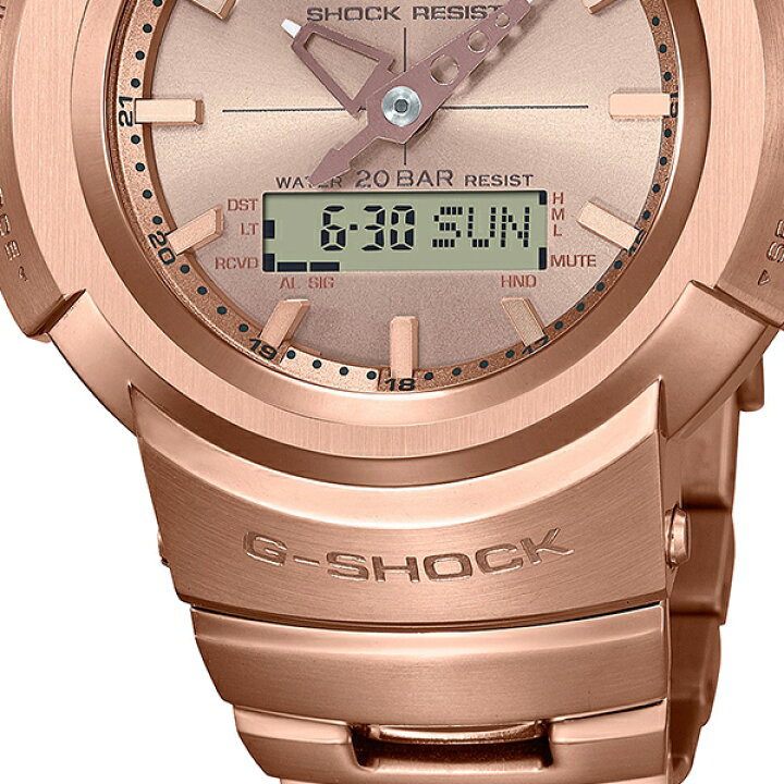 楽天市場】G-SHOCK ジーショック フルメタル AWM-500GD-4AJF メンズ 