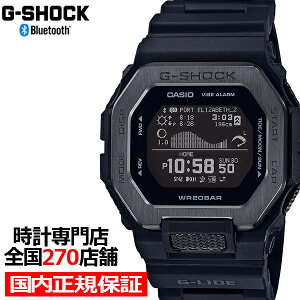 【ポイント最大57.5倍&最大2000円OFFクーポン】《4月10日発売》G-SHOCK Gショック G-LIDE ナイトサーフィン GBX-100NS-1JF メンズ 腕時計 電池式 Bluetooth デジタル 反転液晶 国内正規品 カシオ