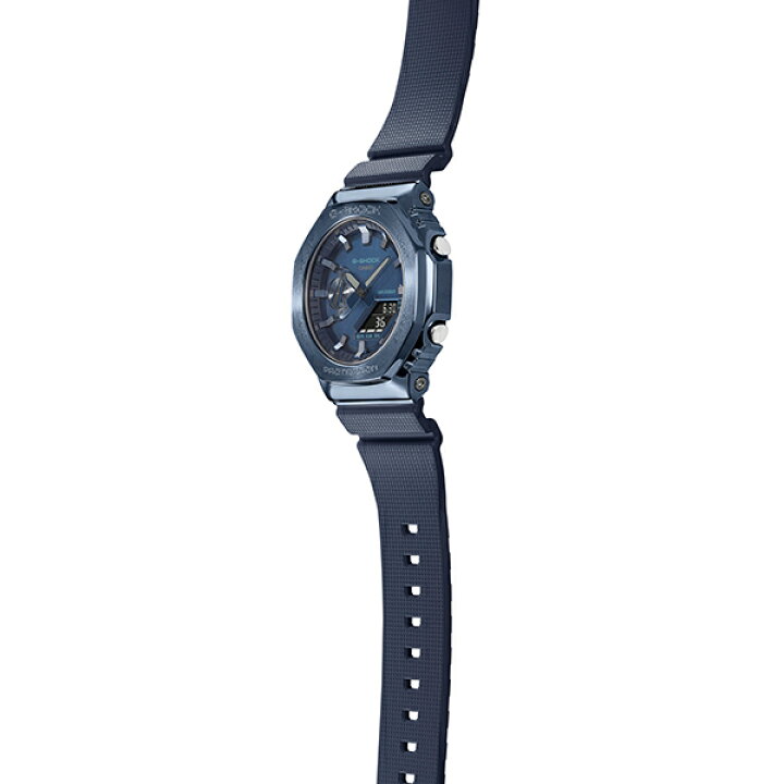 楽天市場】G-SHOCK 2100シリーズ ブルー メタルベゼル GM-2100N-2AJF 