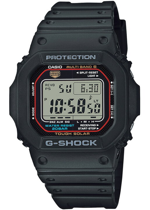 楽天市場】G-SHOCK 5600シリーズ GW-M5610U-1JF メンズ 腕時計 電波 