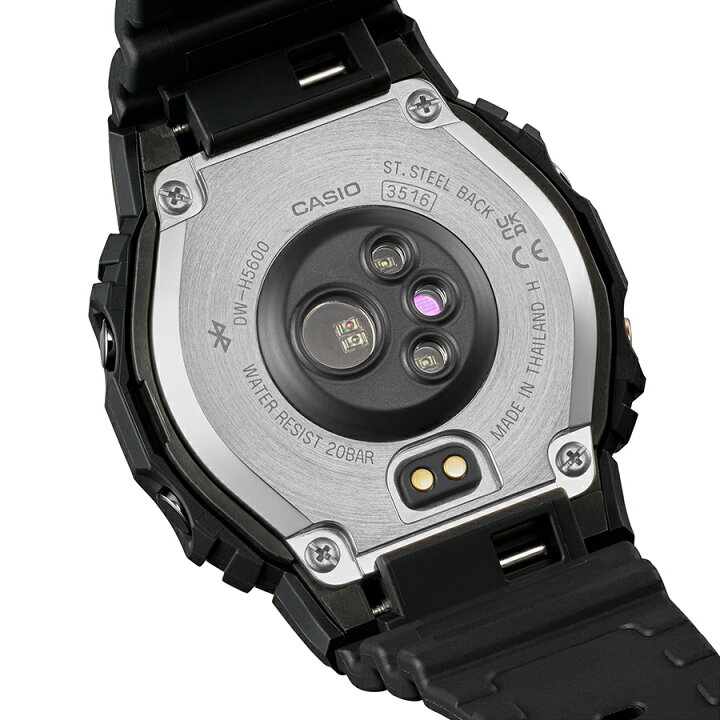 楽天市場】G-SHOCK G-SQUAD 心拍計測 血中酸素レベル計測 DW-H5600-1JR 