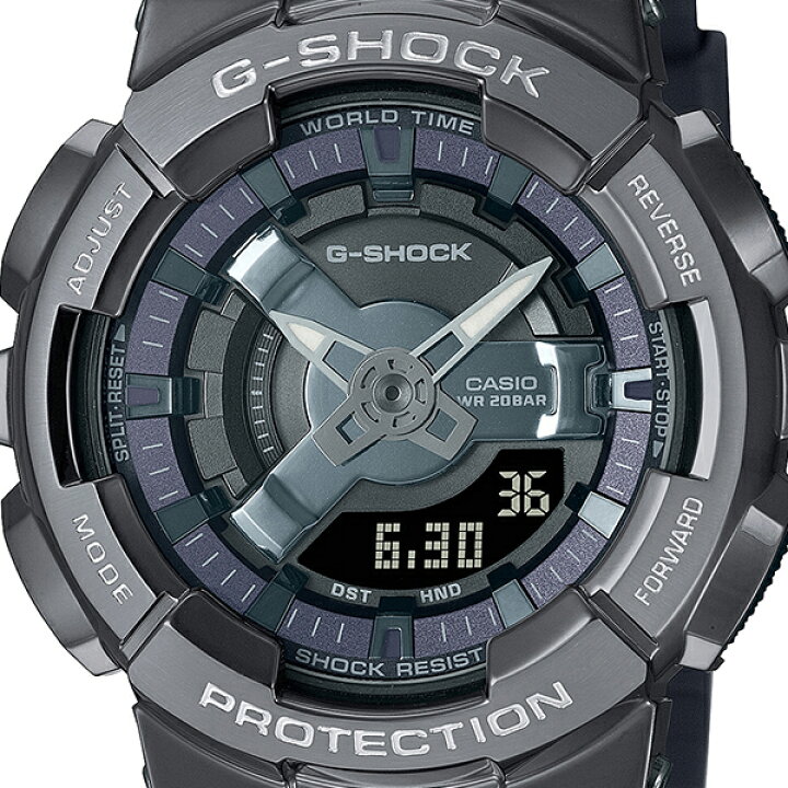 楽天市場】G-SHOCK メタルカバード アナデジコンビモデル 110シリーズ 
