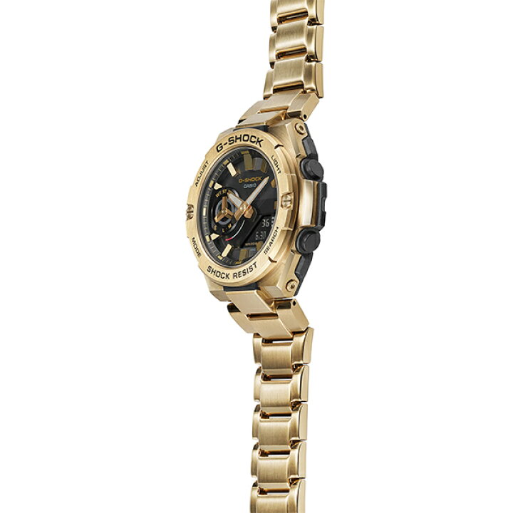 楽天市場】G-SHOCK G-STEEL Gスチール スリムデザイン GST-B500GD-9AJF 