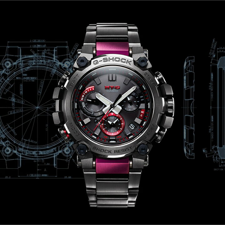 楽天市場】G-SHOCK MT-G MTG-B3000シリーズ MTG-B3000BD-1AJF メンズ 