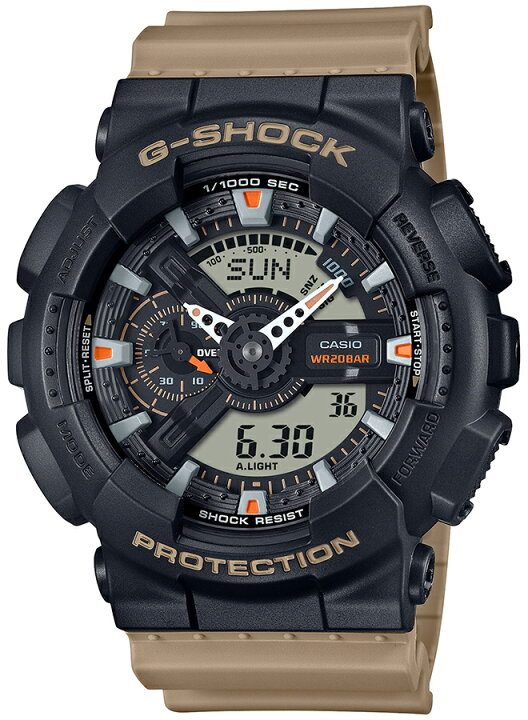 楽天市場】G-SHOCK Two tone utility colors GA-110TU-1A5JF メンズ 