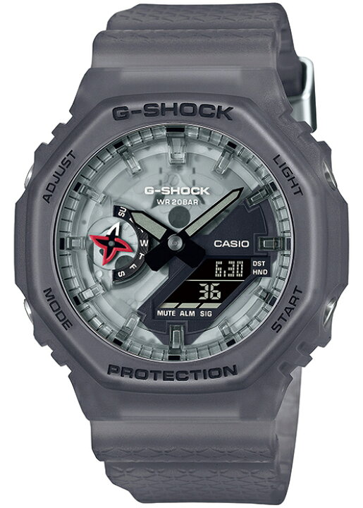 楽天市場】G-SHOCK Ninja 忍者 かとんの術 GA-2100NNJ-8AJR メンズ 