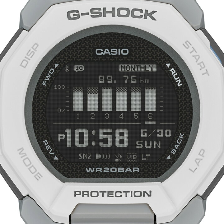 楽天市場】G-SHOCK G-SQUAD GBD-300シリーズ GBD-300-7JF メンズ  