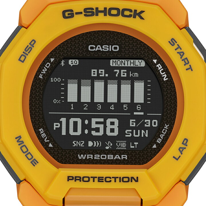 楽天市場】G-SHOCK G-SQUAD GBD-300シリーズ GBD-300-9JF メンズ 
