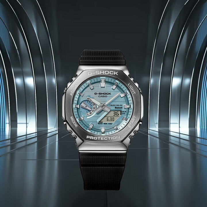 楽天市場】G-SHOCK メタルカバード 2100 GBM-2100A-1A2JF メンズ 