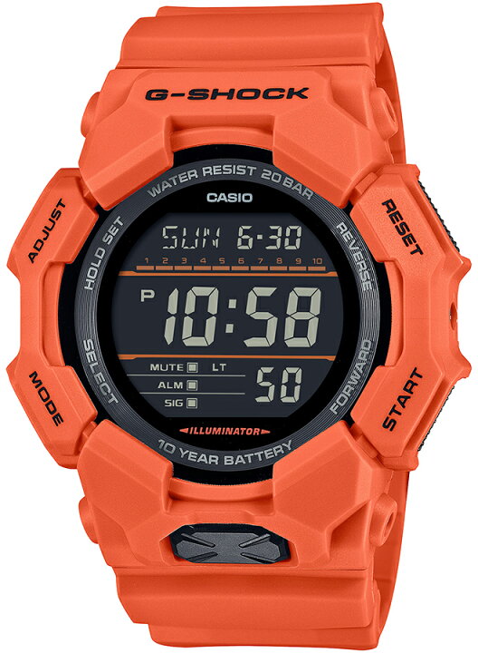 楽天市場】G-SHOCK GD-010シリーズ 10年バッテリー GD-010-4JF メンズ  