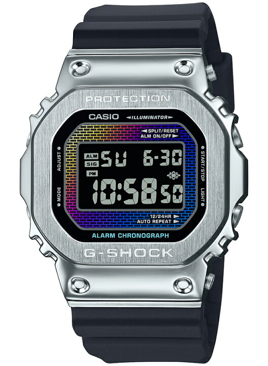 楽天市場】【今ならポイント最大47.5倍】G-SHOCK レインボー ブリック 