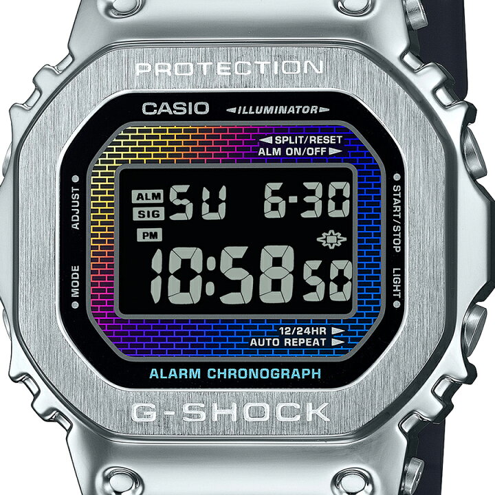 楽天市場】【今ならポイント最大47.5倍】G-SHOCK レインボー ブリック 