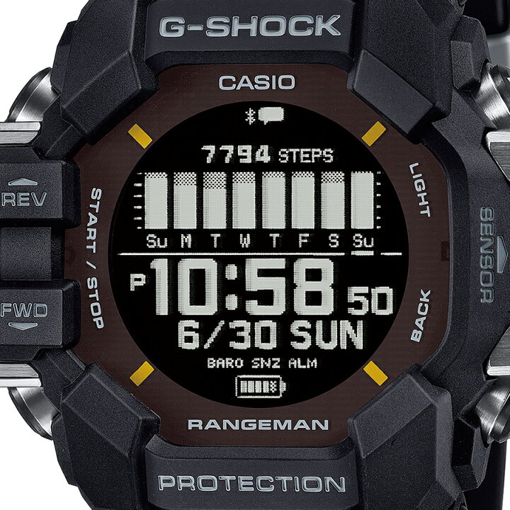 楽天市場】G-SHOCK レンジマン 心拍計 GPS機能 GPR-H1000-1JR メンズ 