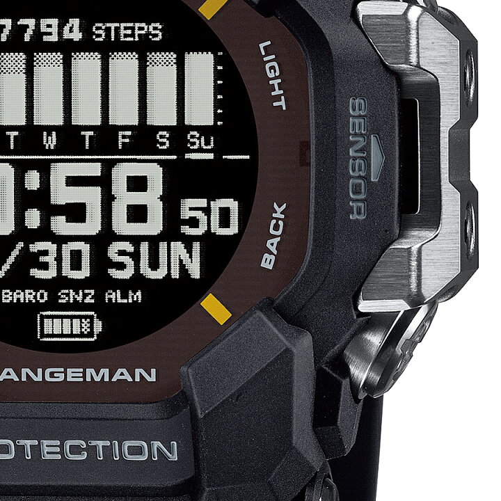 楽天市場】G-SHOCK レンジマン 心拍計 GPS機能 GPR-H1000-1JR メンズ 