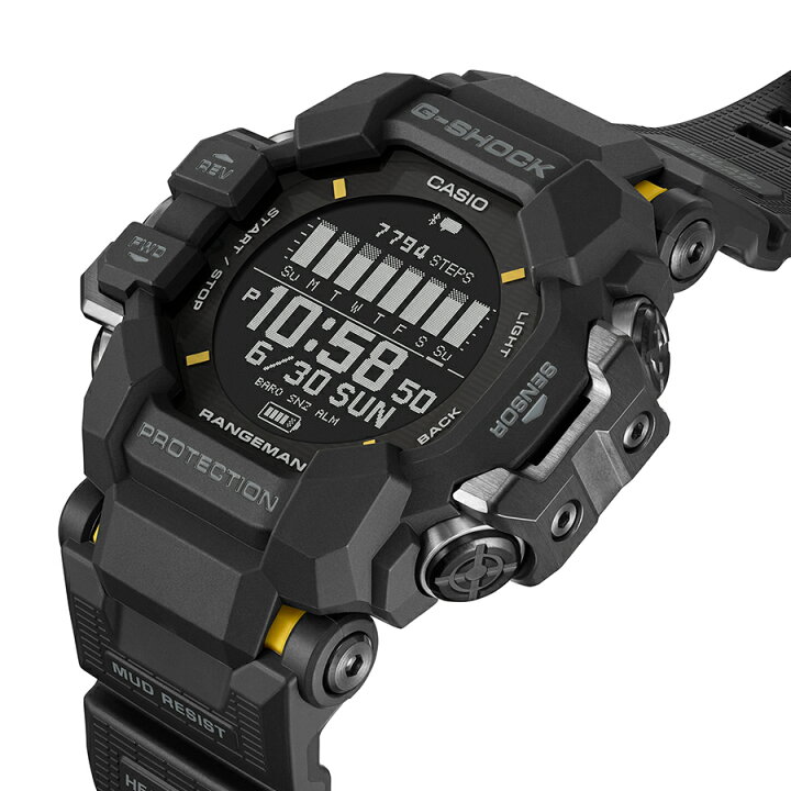 楽天市場】G-SHOCK レンジマン 心拍計 GPS機能 GPR-H1000-1JR メンズ 