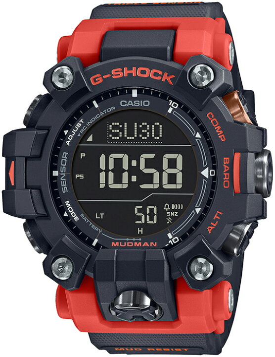 楽天市場】G-SHOCK MUDMAN マッドマン トリプルセンサーモデル GW-9500  