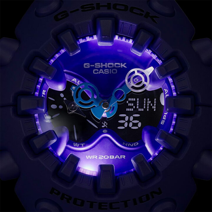 楽天市場】G-SHOCK GA-V01 ブルーパープル GA-V01-2AJF メンズ 腕時計 