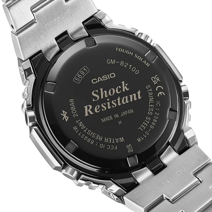 楽天市場】G-SHOCK FULL METAL フルメタル オクタゴン GM-B2100AD-5AJF 