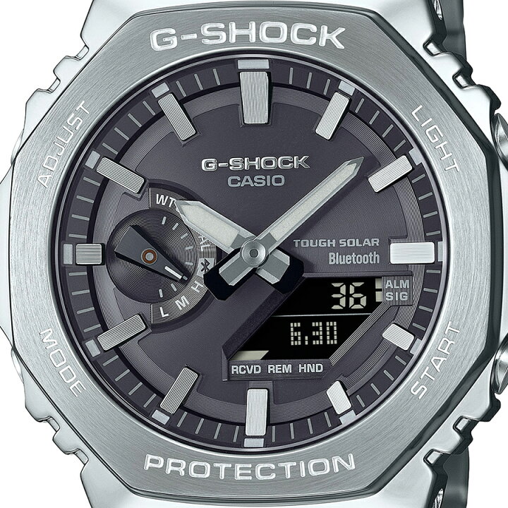 楽天市場】G-SHOCK FULL METAL フルメタル オクタゴン GM-B2100SD-1AJF  