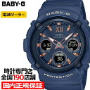【ポイント最大56倍＆最大2000円OFFクーポン】BABY-G BGA-2800-2AJF レディース 腕時計 電波ソーラー アナデジ 樹脂バンド ネイビー 国内正規品 カシオ