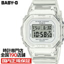 BABY-G BGD-565シリーズ 小型 スリム スクエア BGD-565US-7JF レディース 腕時計 電池式 デジタル ホワイト スケルトン 国内正規品 カシオ