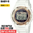 BABY-G BGR-3003U-7AJF レディース 腕時計 電波ソーラー デジタル 樹脂バンド ホワイト 国内正規品 カシオ