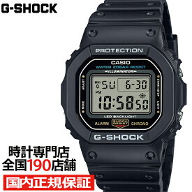 【10%OFFクーポン21日9:59まで！】G-SHOCK 5600シリーズ DW-5600UE-1JF メンズ 腕時計 電池式 デジタル スクエア ブラック 国内正規品 カシオ