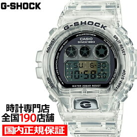 G-SHOCK 40周年記念 クリアリミックス DW-6940RX-7JR メンズ 腕時計 電池式 デジタル スケルトン 国内正規品 カシオ