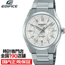《7月11日発売》カシオ エディフィス オートマチック EFK-100YD-7AJF メンズ 腕時計 機械式 メカニカル 自動巻き ホワイトダイヤル メタルバンド