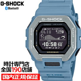 【ポイント最大62倍＆最大2000円OFFクーポン】《5月17日発売》G-SHOCK G-LIDE GBX-100シリーズ GBX-100-2AJF メンズ 腕時計 電池式 Bluetooth デジタル 反転液晶 ブルー 国内正規品 カシオ