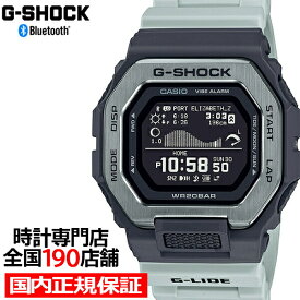 【ポイント最大60倍＆最大2000円OFFクーポン】G-SHOCK G-LIDE タイムトラベル サーフィン GBX-100TT-8JF メンズ 腕時計 電池式 Bluetooth デジタル スクエア 国内正規品 カシオ