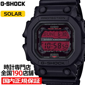 《5月16日発売》G-SHOCK ブラック&ボールドレッド GX-56BBR-1JF メンズ 腕時計 ソーラー デジタル ビッグケース カラー液晶 国内正規品 カシオ