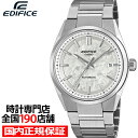 《4月17日発売》カシオ エディフィス オートマチック 電鋳加工ダイヤル ホワイト EFK-110D-7AJF メンズ 腕時計 機械式 メカニカル 自動巻き メタルバンド