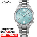 《8月7日発売》シチズンコレクション TSUYOSA Collection ツヨサ 37mm アイスブルー NJ0200-50L メンズ 腕時計 メカニカル 機械式 自動巻き 3針 日付