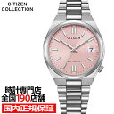 《8月7日発売》シチズンコレクション TSUYOSA Collection ツヨサ 37mm パステルピンク NJ0200-50Z メンズ 腕時計 メカニカル 機械式 自動巻き 3針 日付