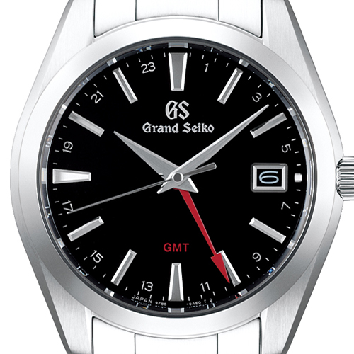 グランドセイコー 9Fクオーツ GMT メンズ 腕時計 SBGN013 ブラック メタルベルト カレンダー スクリューバック 9F86 |  ザ・クロックハウス 楽天市場店