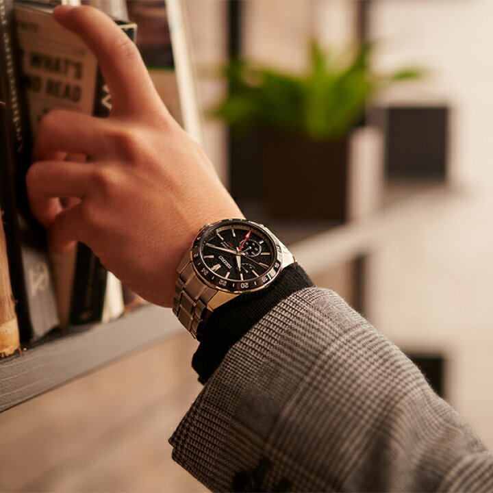 楽天市場】セイコー プレザージュ シャープエッジドシリーズ GMT 