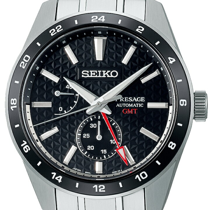 楽天市場】セイコー プレザージュ シャープエッジドシリーズ GMT 