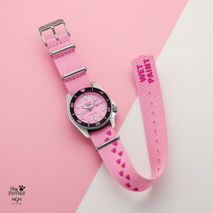 楽天市場】セイコー 5スポーツ SKX ピンクパンサー コラボレーション 