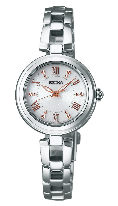 2021超人気セイコー セレクション レディース ホワイト 10気圧防水 SWFH089 腕時計 電波 ソーラー メタルベルト 腕時計 