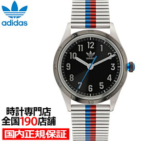 【1日はポイント最大40倍＆10%OFFクーポン】adidas アディダス STYLE スタイル CODE FOUR コード フォー AOSY22525 メンズ 腕時計 クオーツ 電池式 メタルバンド ブラック シルバー