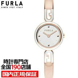 【ポイント最大62倍＆最大2000円OFFクーポン】FURLA フルラ BANGLE バングル FL-WW00010006L3 レディース 腕時計 クオーツ 電池式 メタル 樹脂ベルト ローズゴールド