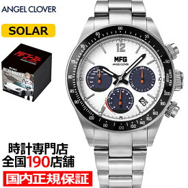《2月20日発売/予約》エンジェルクローバー MFゴースト コラボレーションモデル ミハイル・ベッケンバウアー ポルシェ 718 ケイマン GTS MFG40-PO メンズ 腕時計 ソーラー クロノグラフ