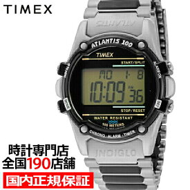 TIMEX タイメックス ATLANTIS アトランティス 100 TW2U31100 メンズ 腕時計 デジタル 電池式 メタルバンド シルバー FINEBOYS＋時計vol.20 雑誌掲載