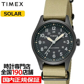 【ポイント最大64倍＆最大2000円OFFクーポン】TIMEX タイメックス EXPEDITION NORTH エクスペディション ノース フィールドポスト ソーラー TW2V00400 メンズ 腕時計 ファブリックベルト