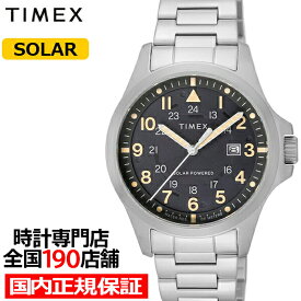 【10%OFFクーポン21日9:59まで！】TIMEX タイメックス Expedition North エクスペディション ノース フィールド 41 ソーラー TW2V41600 メンズ 腕時計