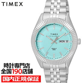 TIMEX タイメックス Waterbury Legacy ウォ－ターベリー レガシー 日本限定モデル 36mm TW2V66500 メンズ レディース 腕時計 クオーツ スカイブルー
