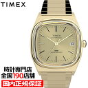 【ポイント最大61倍＆最大2000円OFFクーポン！】タイメックス 1983 E-Line 復刻モデル TVダイヤル TW2Y07200 メンズ レディース 腕時計 機械式 自動巻き エクスパンションベルト ゴールド