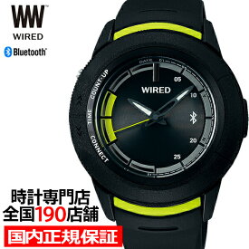 【ポイント最大60倍＆最大2000円OFFクーポン】セイコー ワイアード WW TYPE04 AGAB415 メンズ 腕時計 電池式 Bluetooth ブラック